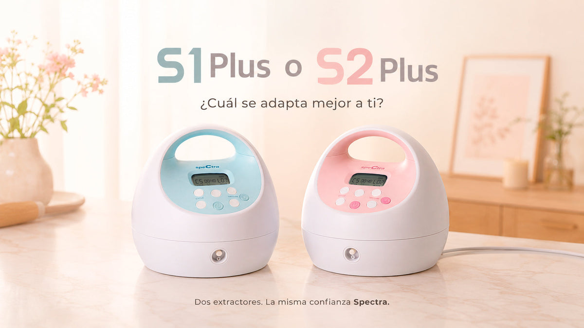 Spectra S1 Plus vs S2 Plus: ¿qué extractor de leche materna elegir?