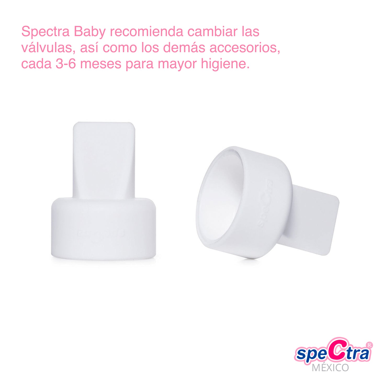 Válvulas de Silicón Duckbill para Extractores Spectra S1 Plus, S2 Plus y 9 Plus.