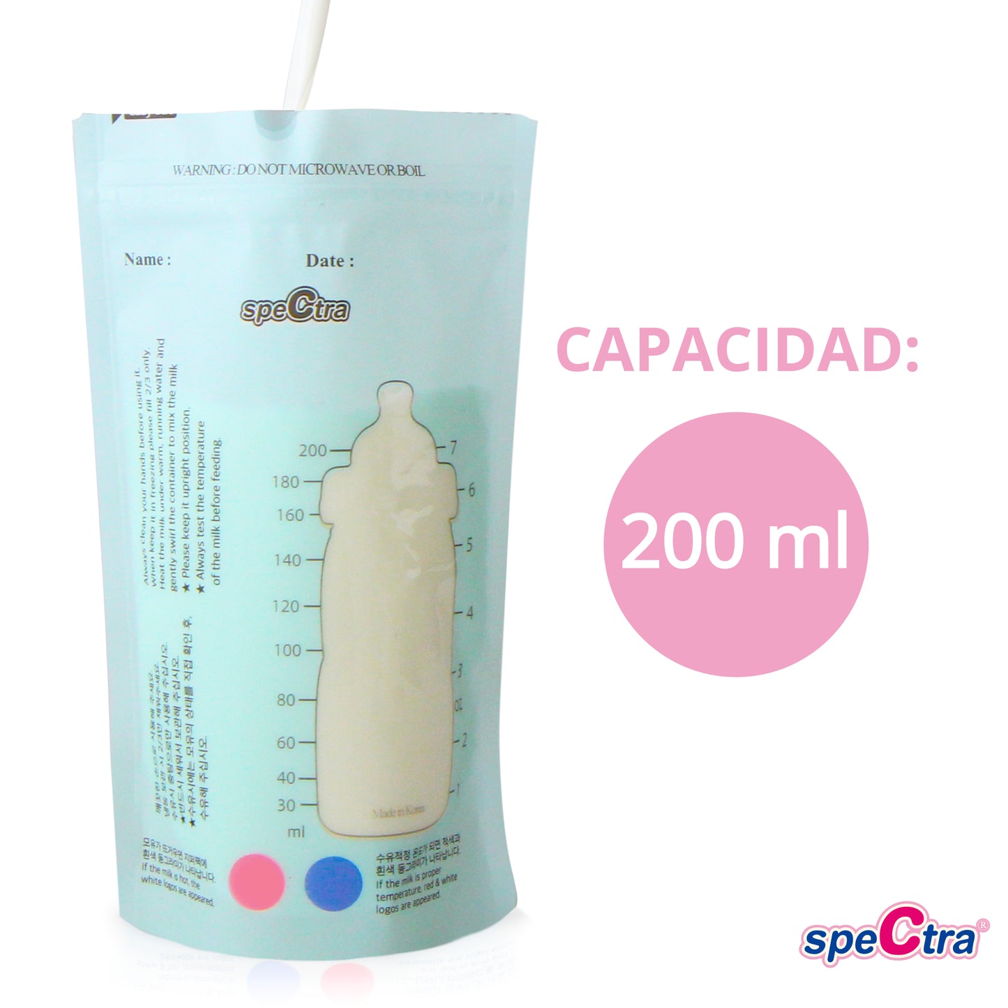 Bolsas Almacenadoras para Leche Materna