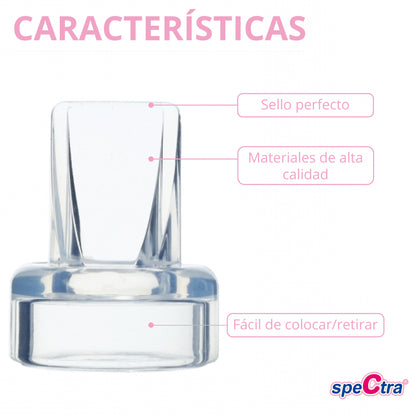 Válvula Duckbill para Copa Manos Libres y Wearable (2 piezas)