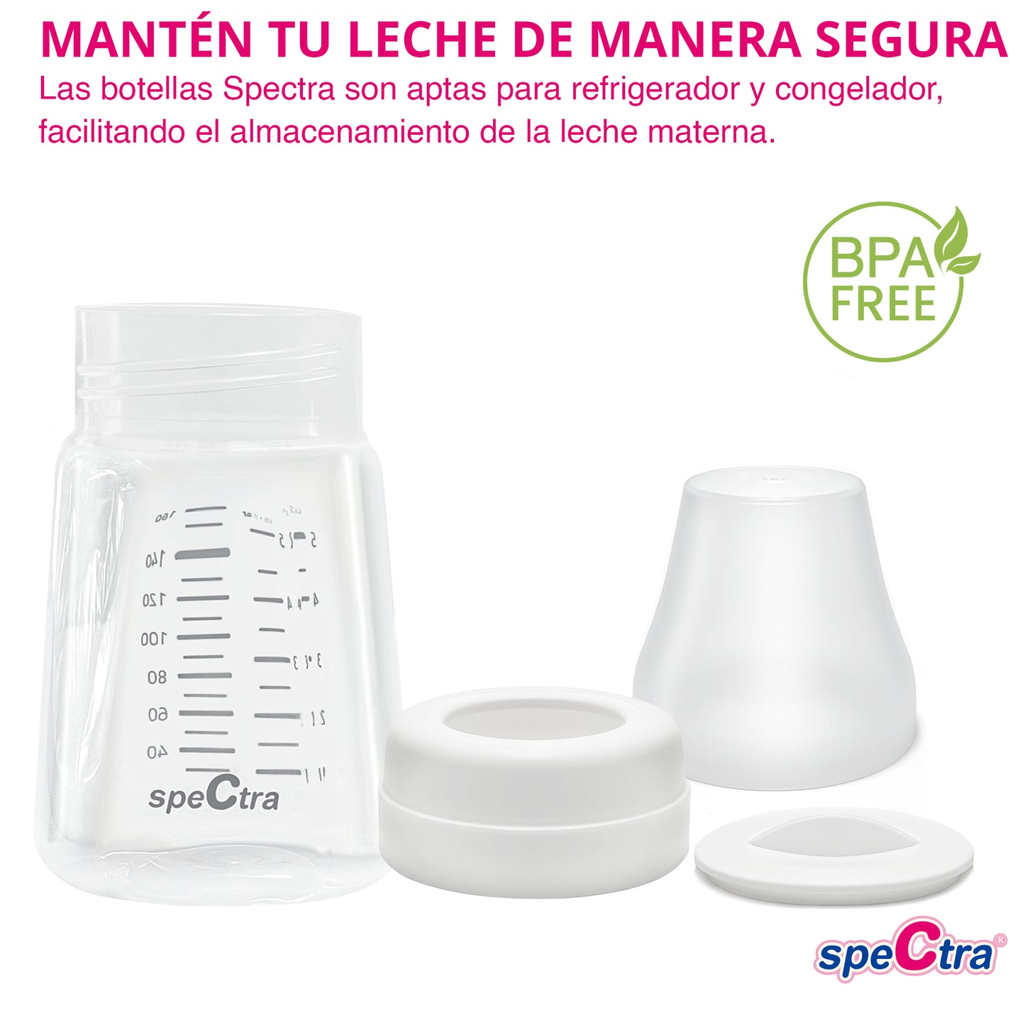 Set 6 Botellas + 30 Bolsas de Almacenamiento de Leche Materna