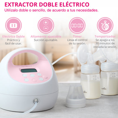 SPECTRA S2 PLUS, Extractor Doble Eléctrico