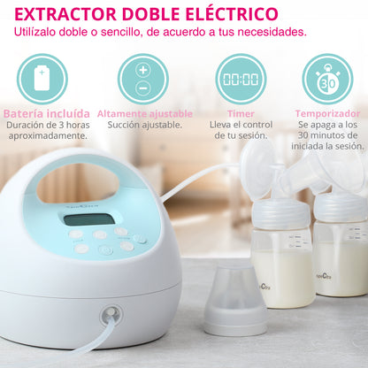 SPECTRA S1 PLUS, Extractor Doble Eléctrico