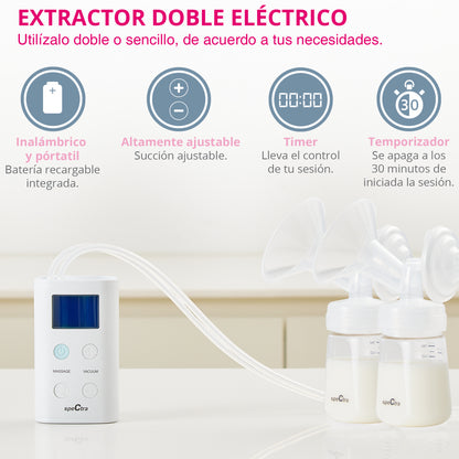 SPECTRA 9+, Extractor Doble Eléctrico