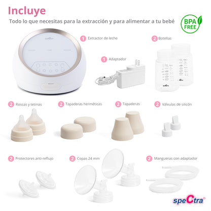 SPECTRA Dual S, Extractor Eléctrico Con Doble Motor
