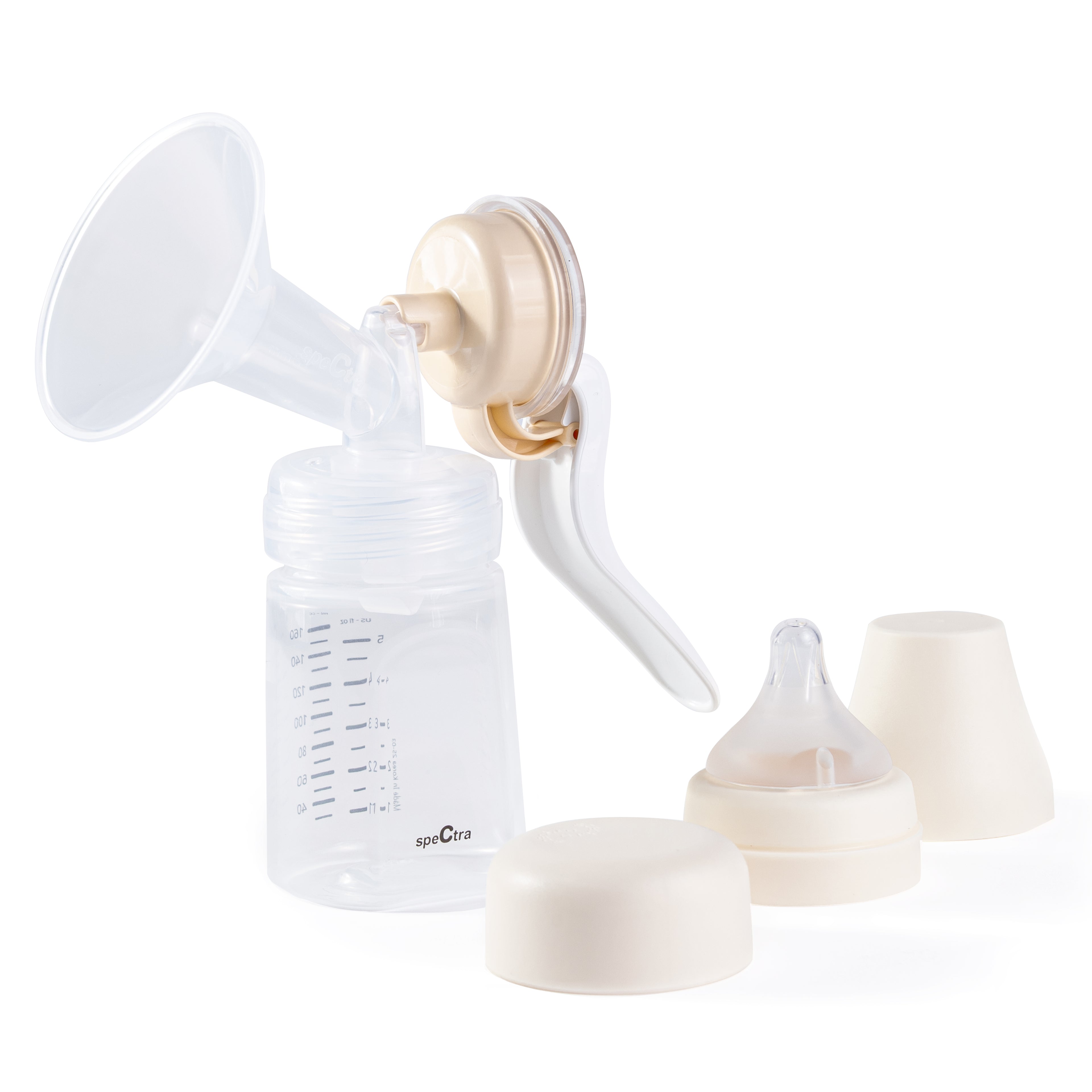 Spectra Extractor de Leche Manual de Cuello Ancho