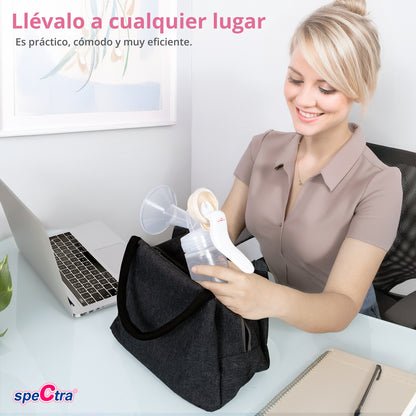 Spectra Extractor de Leche Manual de Cuello Ancho