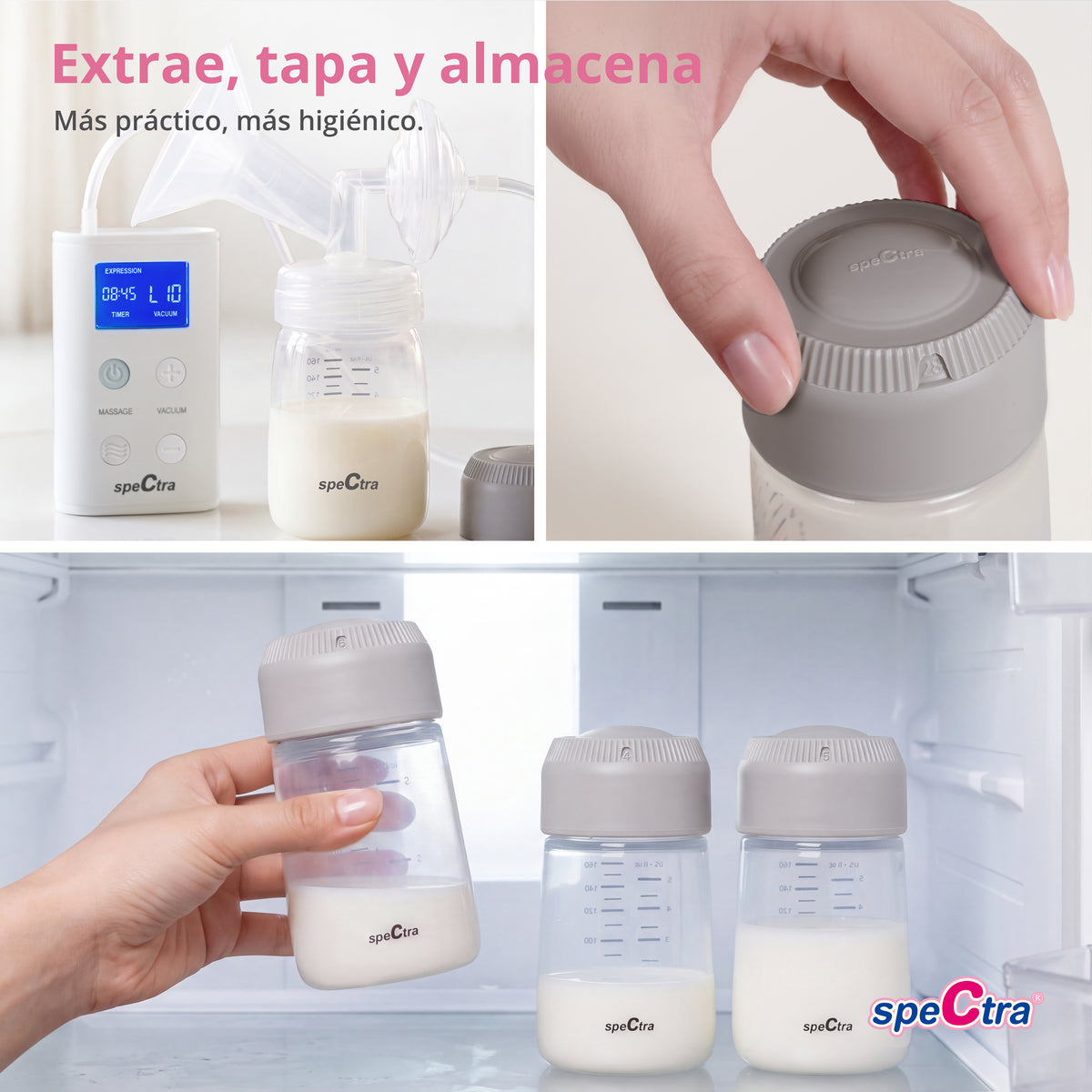 Botellas de Almacenamiento de Leche Materna